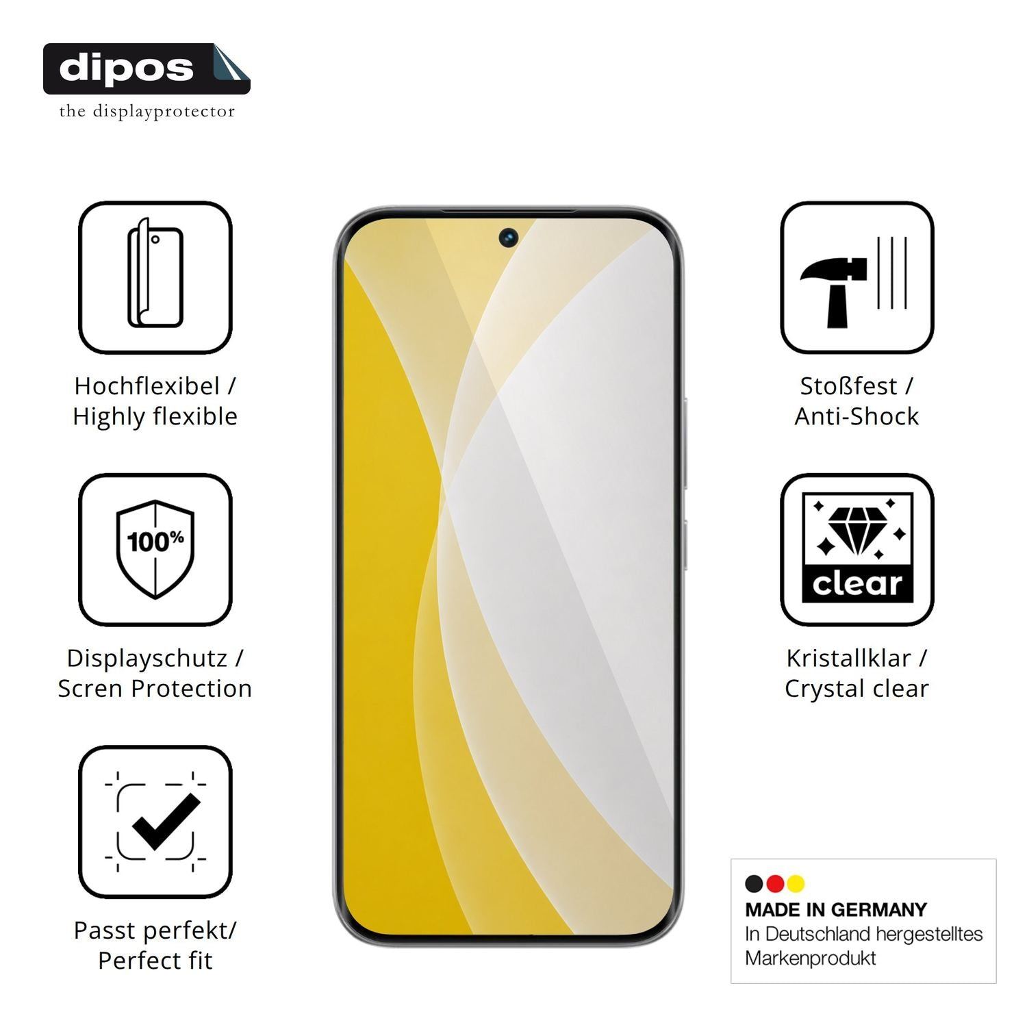 2x 3D Full Cover Schutzfolie für Tecno Camon Slim (7)