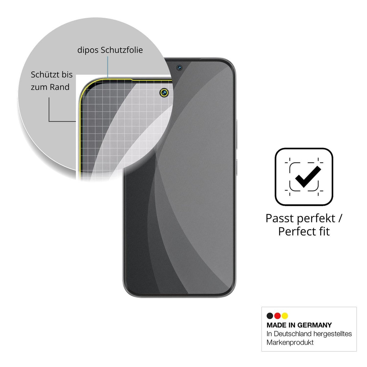 Full Cover Privacy Blickschutzfolie für Tecno Camo (4)