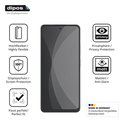 Full Cover Privacy Blickschutzfolie für INOI A75 E (5)