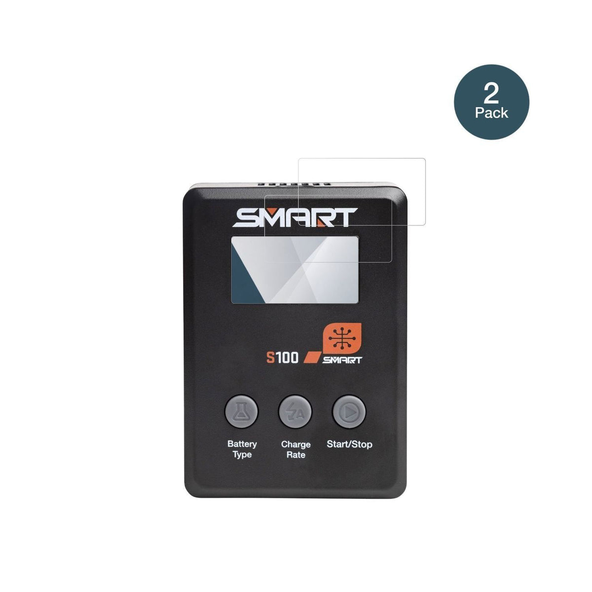 2x 9H Schutzfolie für Spektrum Smart Charger S100  (2)