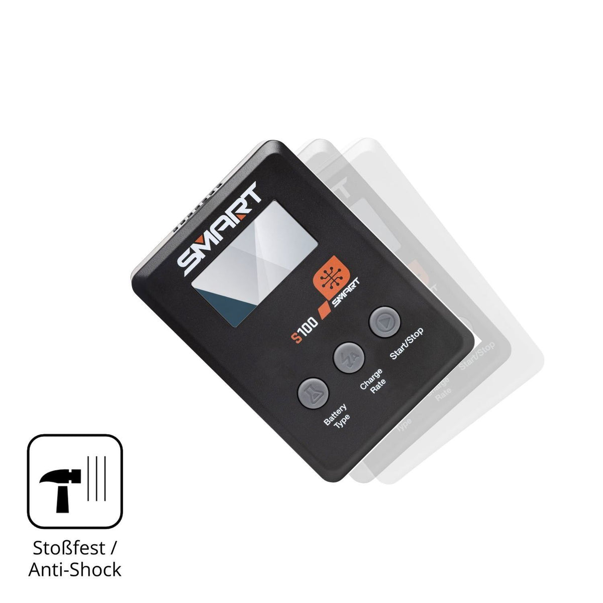 2x 9H Schutzfolie für Spektrum Smart Charger S100  (4)