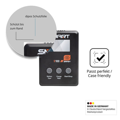 2x 9H Schutzfolie für Spektrum Smart Charger S100  (6)