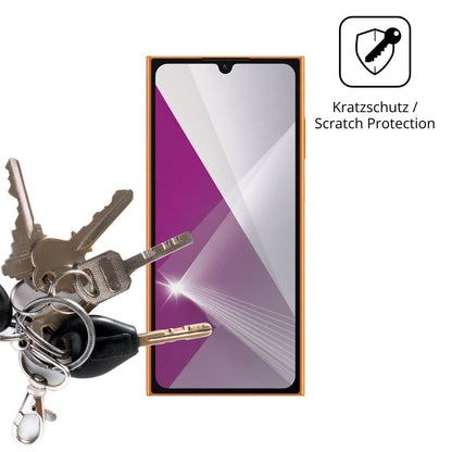 4x Schutzfolie klar für Oukitel C62 GT Display-Sch (4)