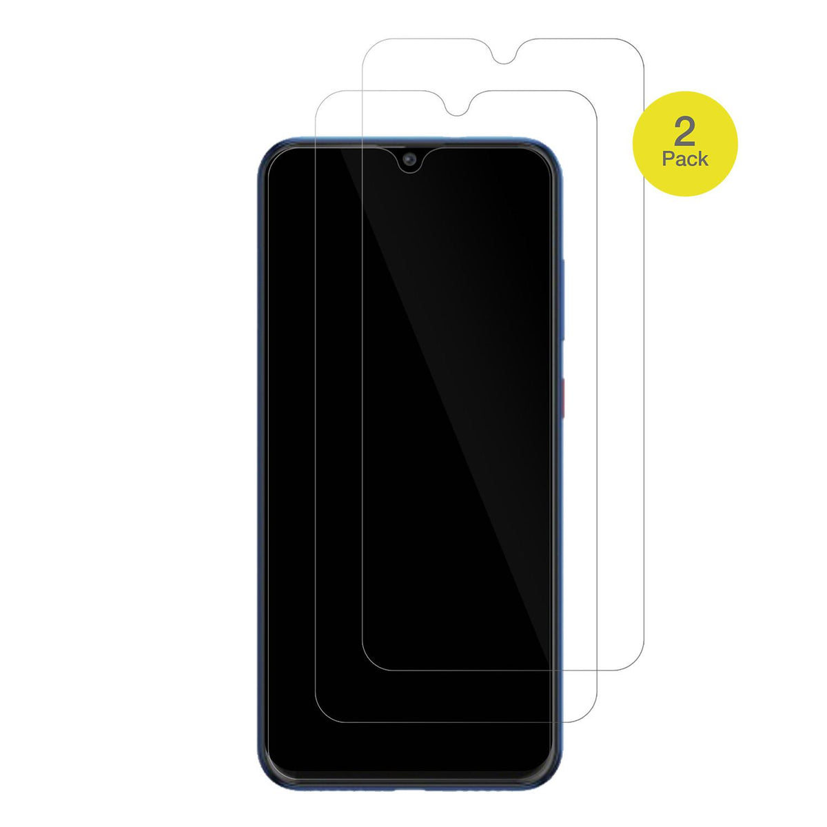 2x 3D Full Cover Schutzfolie für Walton Primo RX7 (2)