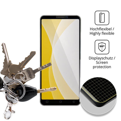 2x 3D Full Cover Schutzfolie für CatCalls M15 Pro (3)