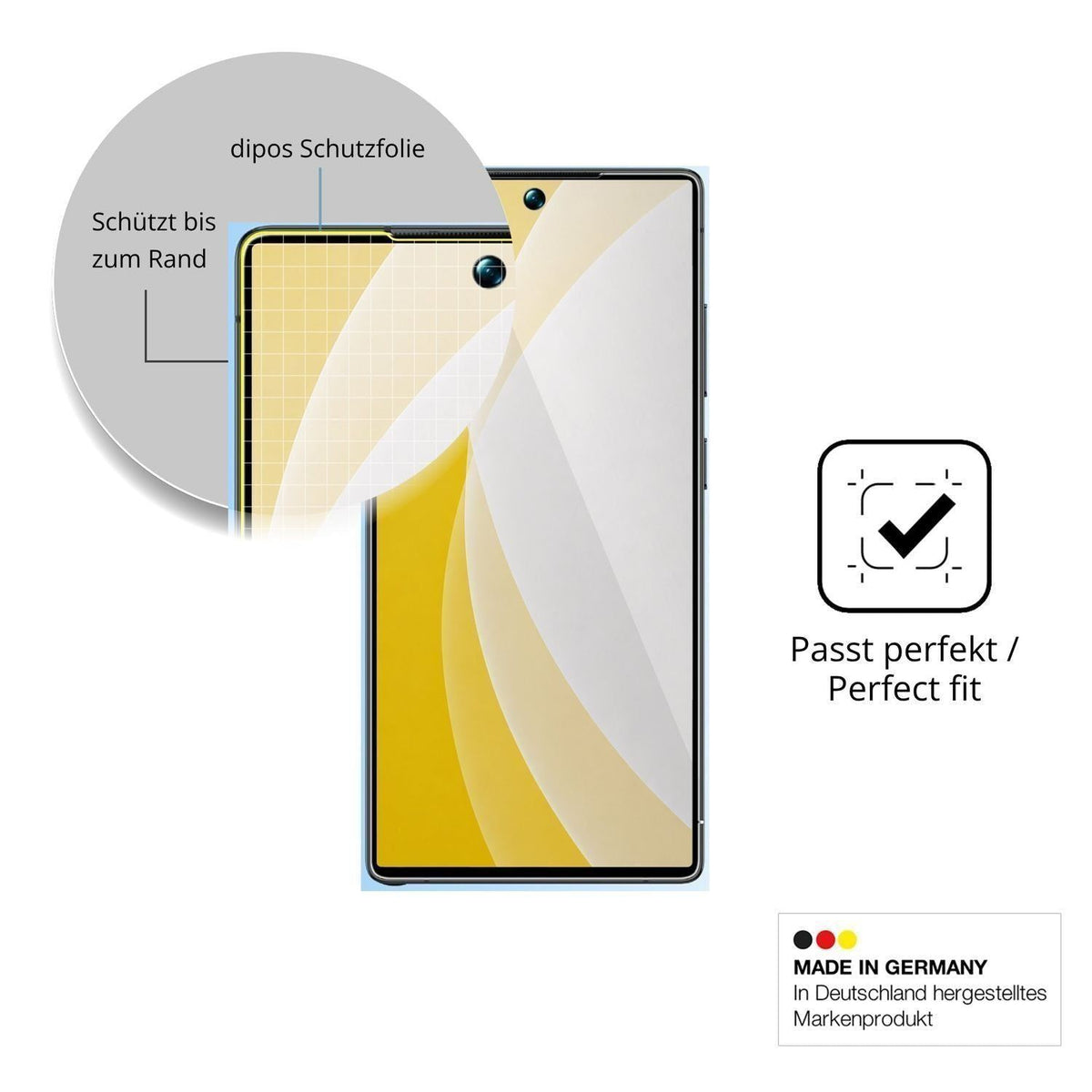 2x 3D Full Cover Schutzfolie für Maustron B25 Ultr (6)