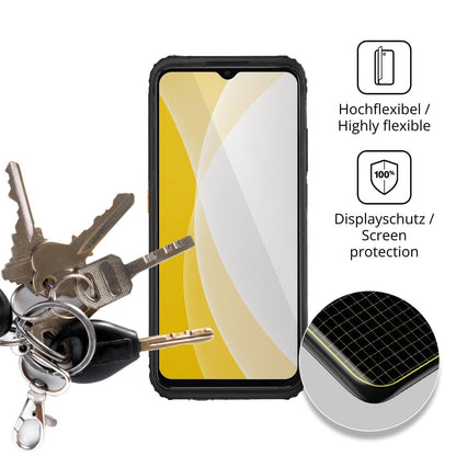 2x 3D Full Cover Schutzfolie für AGM H6 (3)