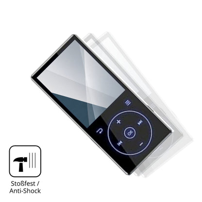2x 9H Schutzfolie für PlayerPure A3 MP3-Player Pan (4)