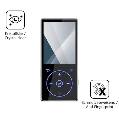 2x 9H Schutzfolie für PlayerPure A3 MP3-Player Pan (5)