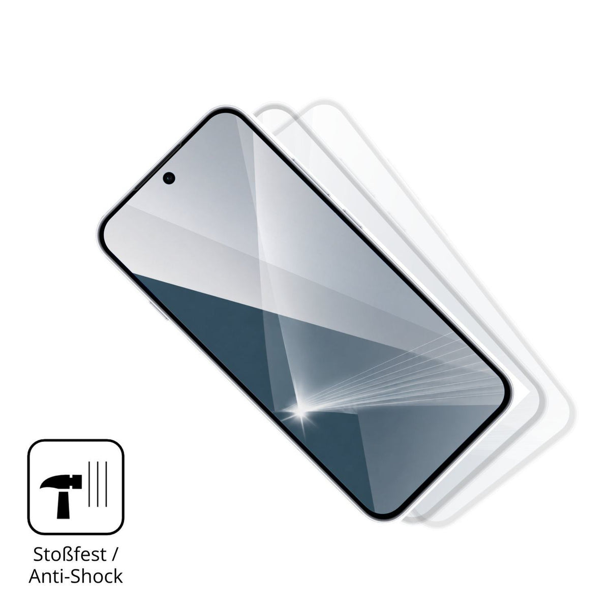 2x 9H Schutzfolie für Oppo Reno16 FS 5G Panzerfoli (4)