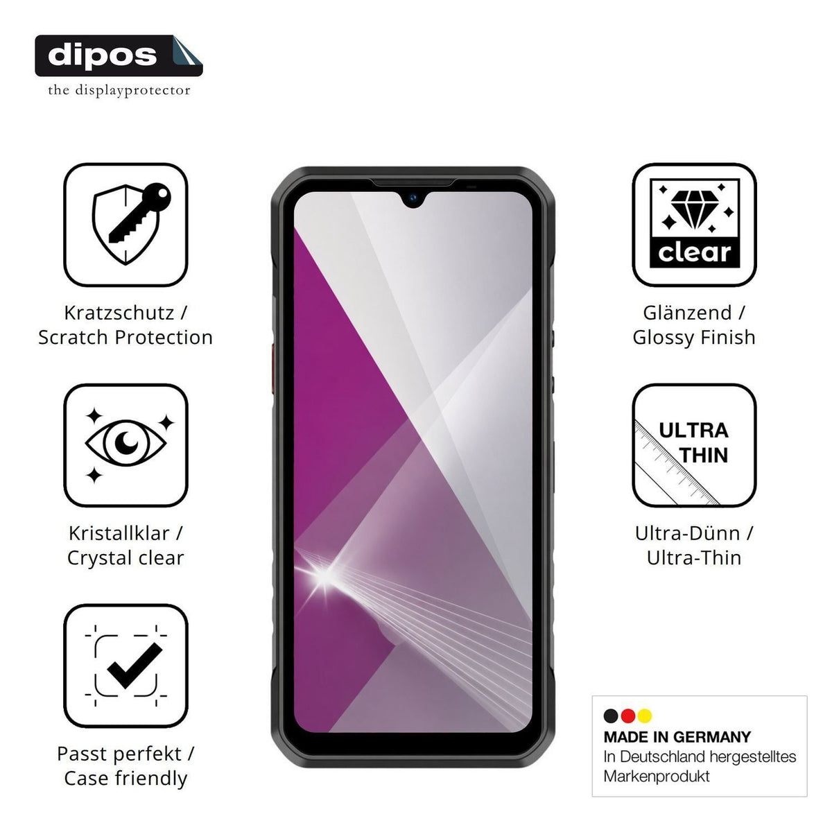 4x Schutzfolie klar für Oukitel WP68 Air 5G Displa (7)