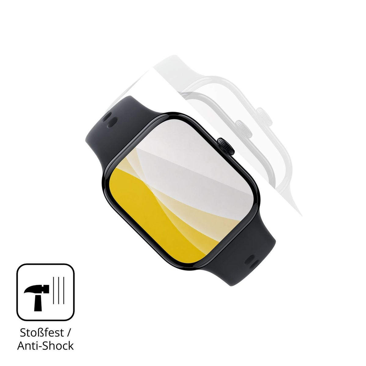 2x 3D Full Cover Schutzfolie für Vivo Watch GT 2 (4)