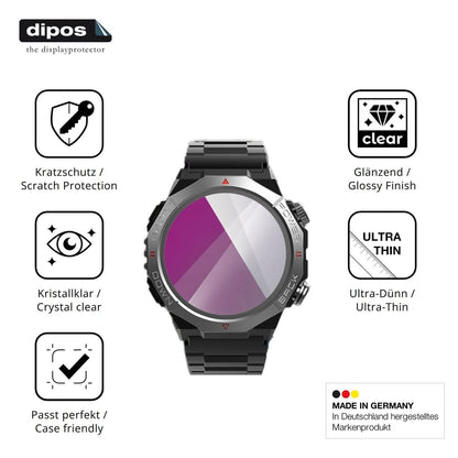 6x Schutzfolie klar für Qecnato S10 Display-Schutz (7)