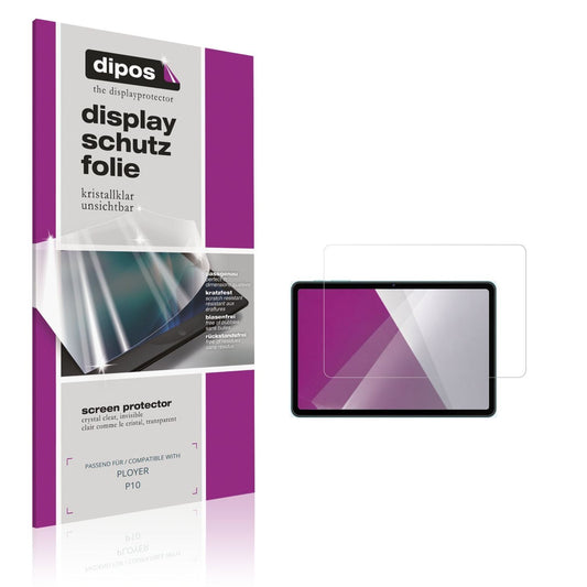 2x Schutzfolie klar für PLOYER P10 Display-Schutzf (1)