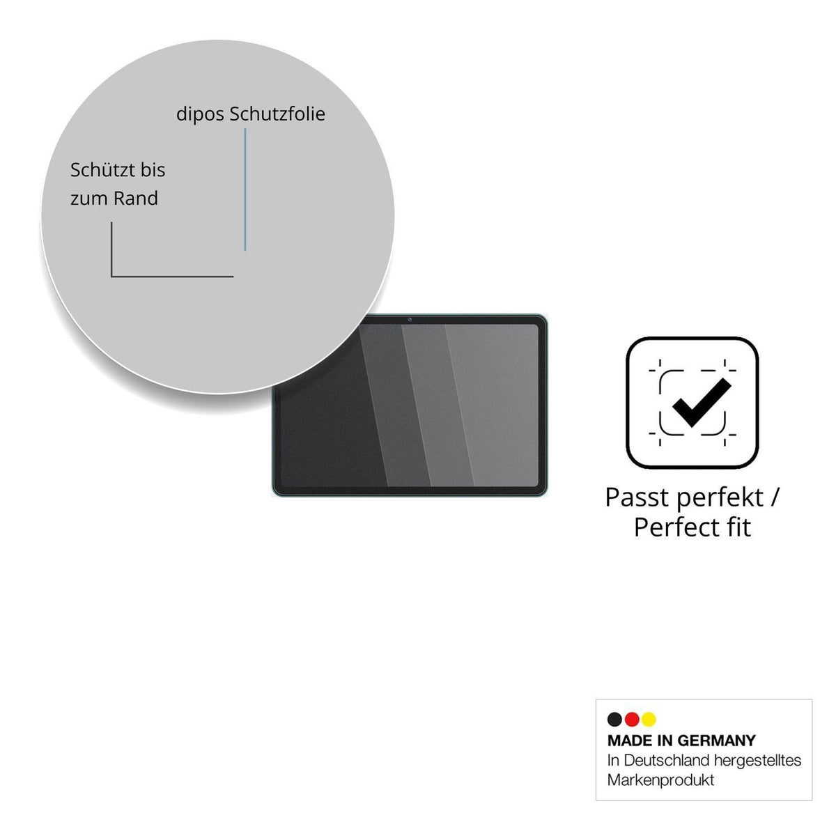 Blickschutzfolie für PLOYER P10 matt Schutzfolie P (4)
