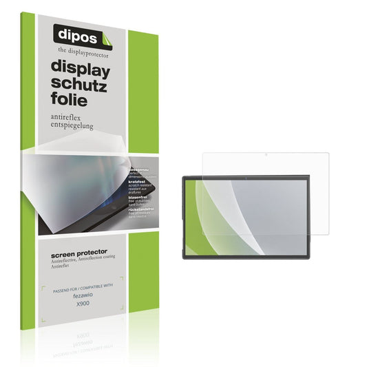 2x Schutzfolie matt für fezawio X900 Display-Schut (1)