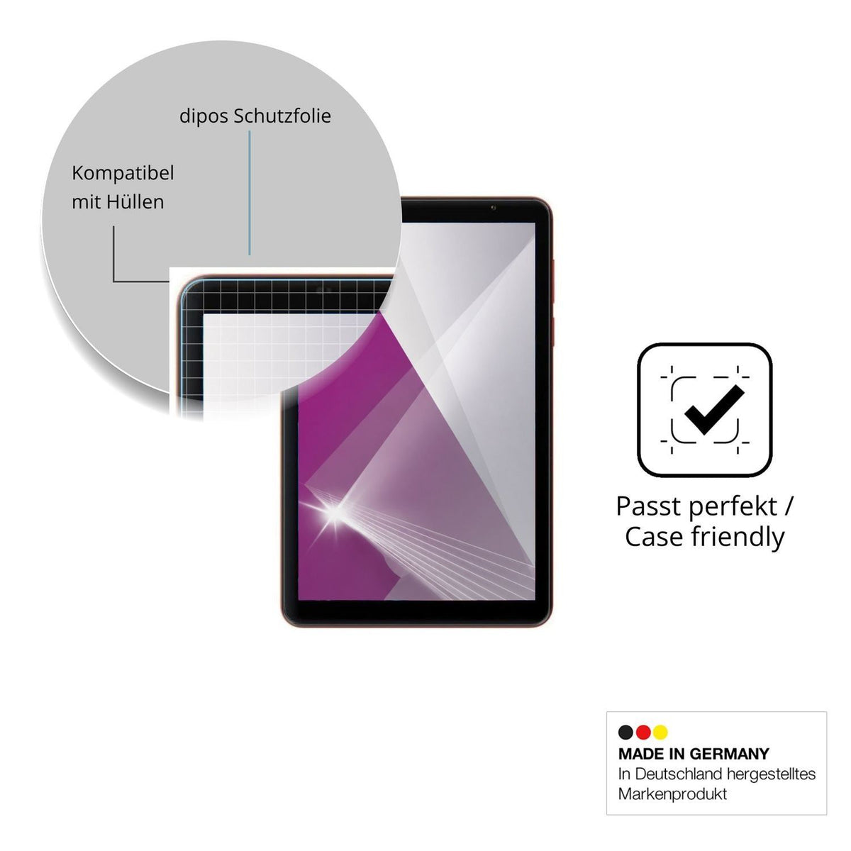 2x Schutzfolie klar für Blackview Zeno 100 Display (6)