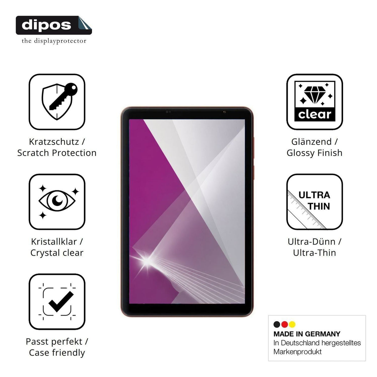 2x Schutzfolie klar für Blackview Zeno 100 Display (7)