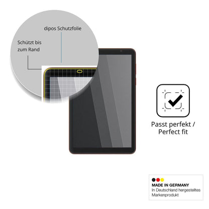 Blickschutzfolie für Blackview Zeno 100 matt Schut (4)