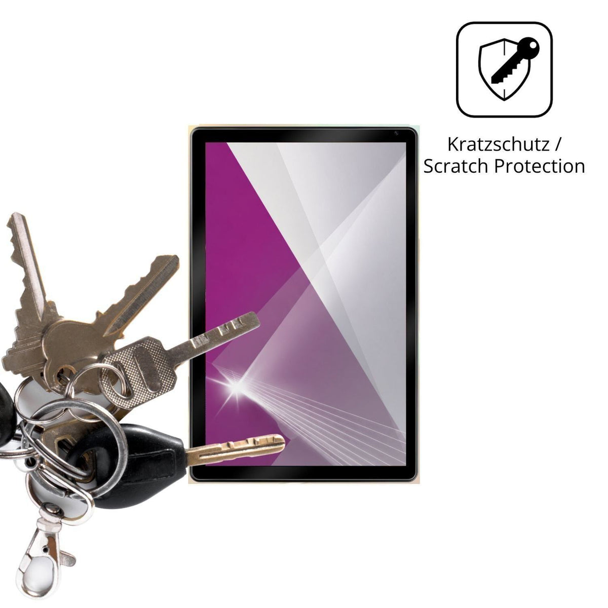 2x Schutzfolie klar für Yicty C108 Display-Schutzf (4)