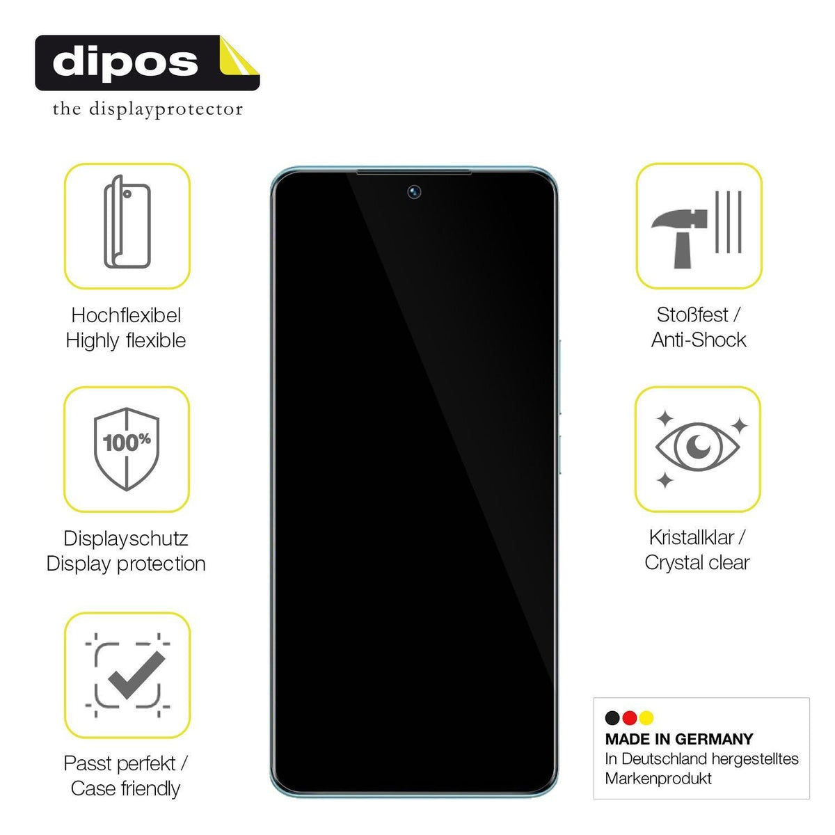 2x 3D Full Cover Schutzfolie für Vivo V25 Pro (7)