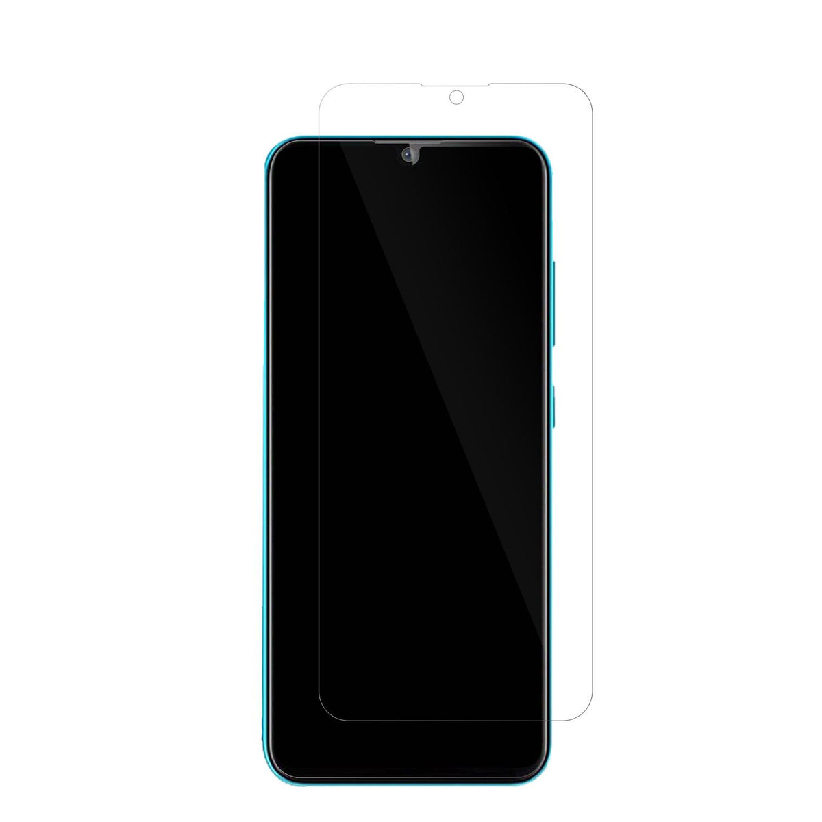 2x Schutzfolie klar für Walton Primo NF5 Display-S (2)