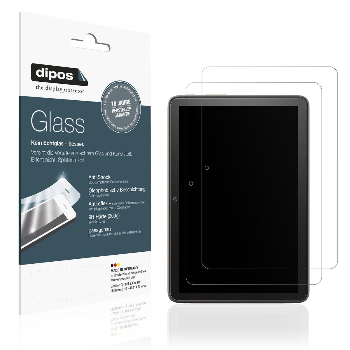 1x 9H Schutzfolie matt für Amazon Fire HD 8 (2022) (1)