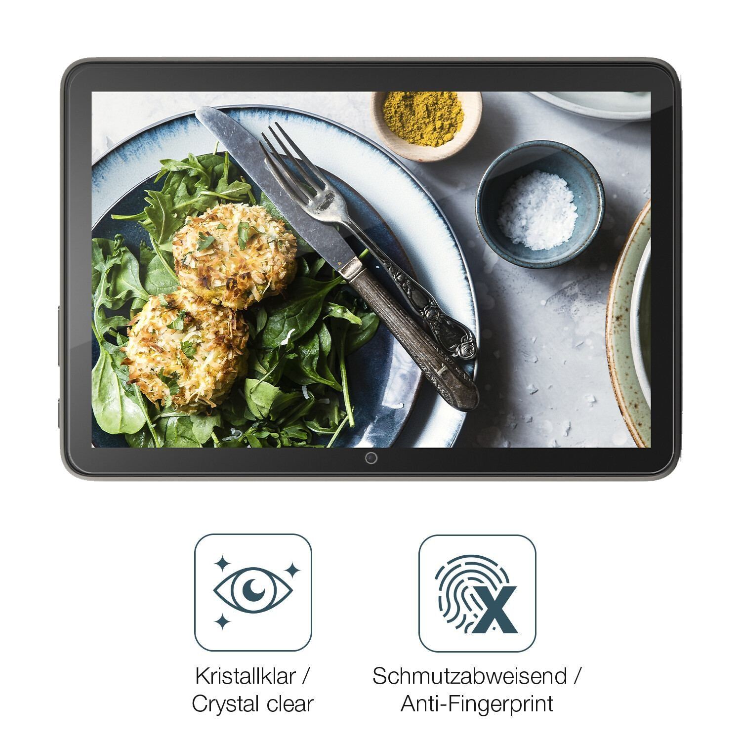2x 9H Schutzfolie für Amazon Fire HD 8 Plus (2022) (5)