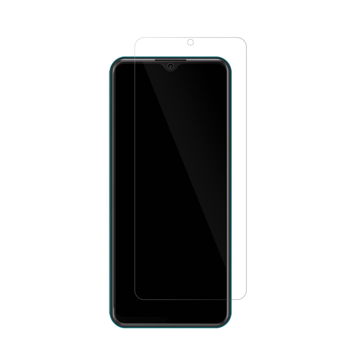 2x Schutzfolie klar für Symphony Z35 Display-Schut (2)