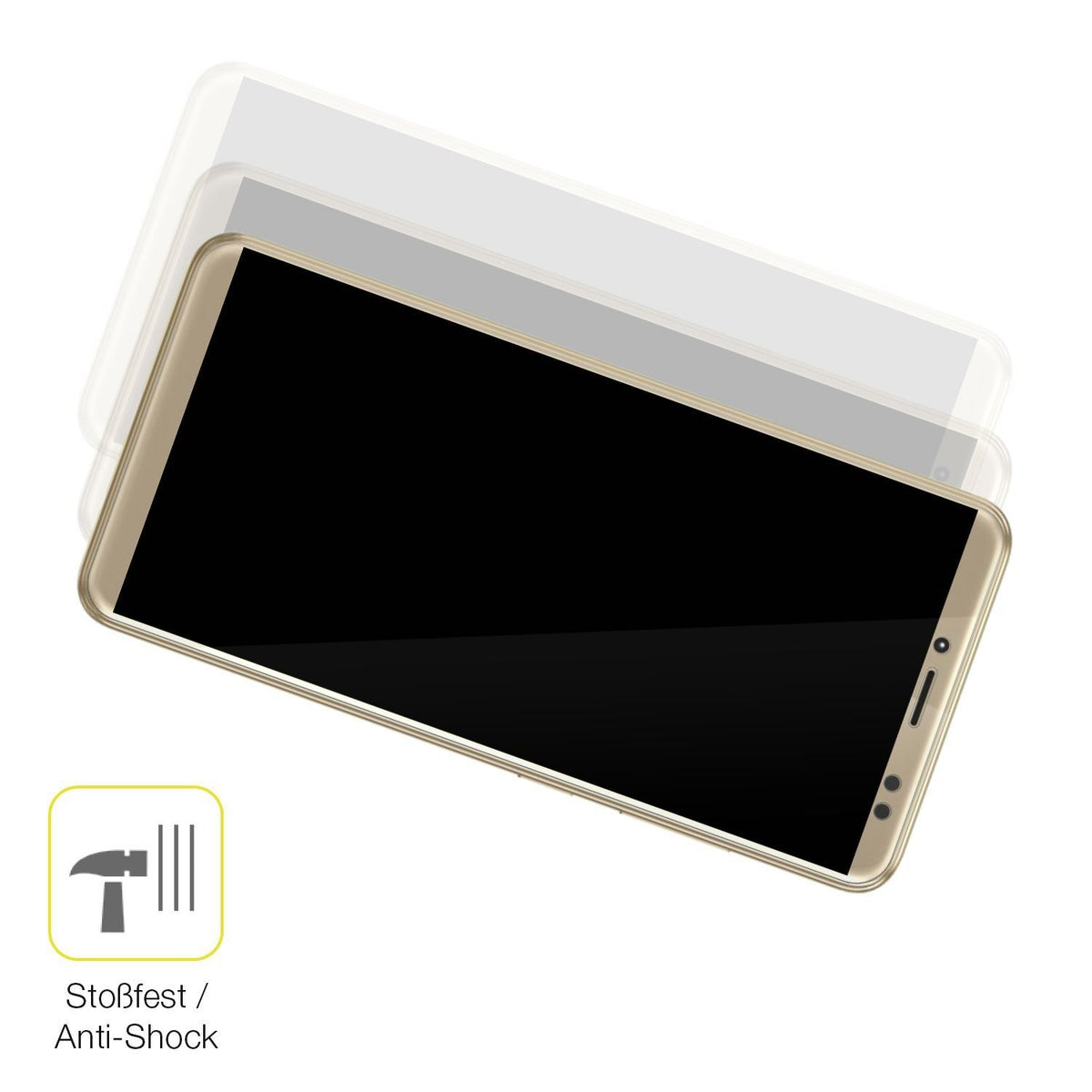 2x 3D Full Cover Schutzfolie für WALTON Primo S6 i (4)