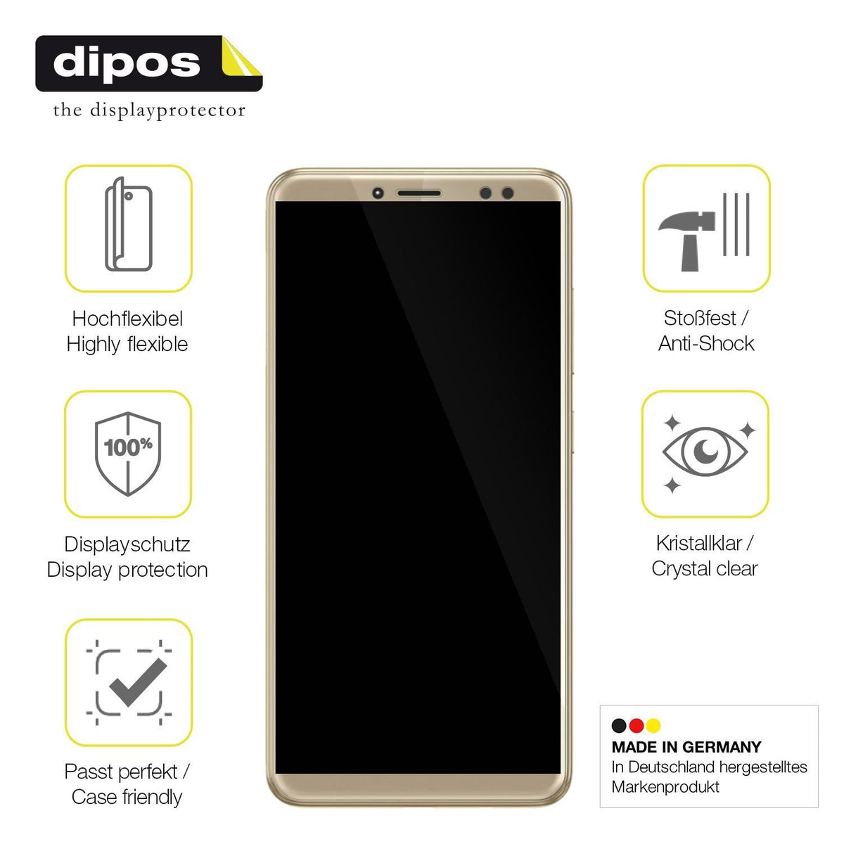 2x 3D Full Cover Schutzfolie für WALTON Primo S6 i (7)