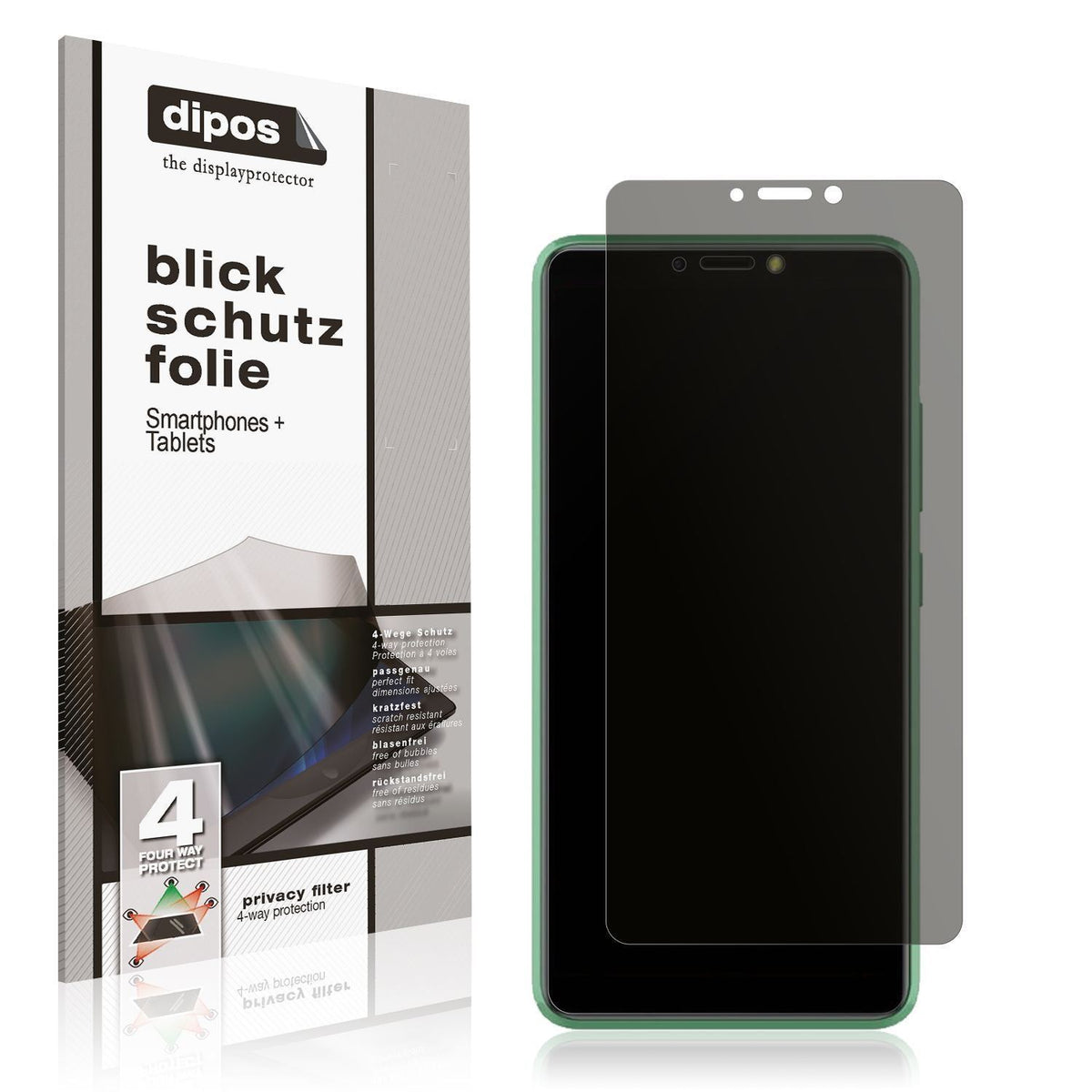 Blickschutzfolie für Walton Primo F10 matt Schutzf (1)