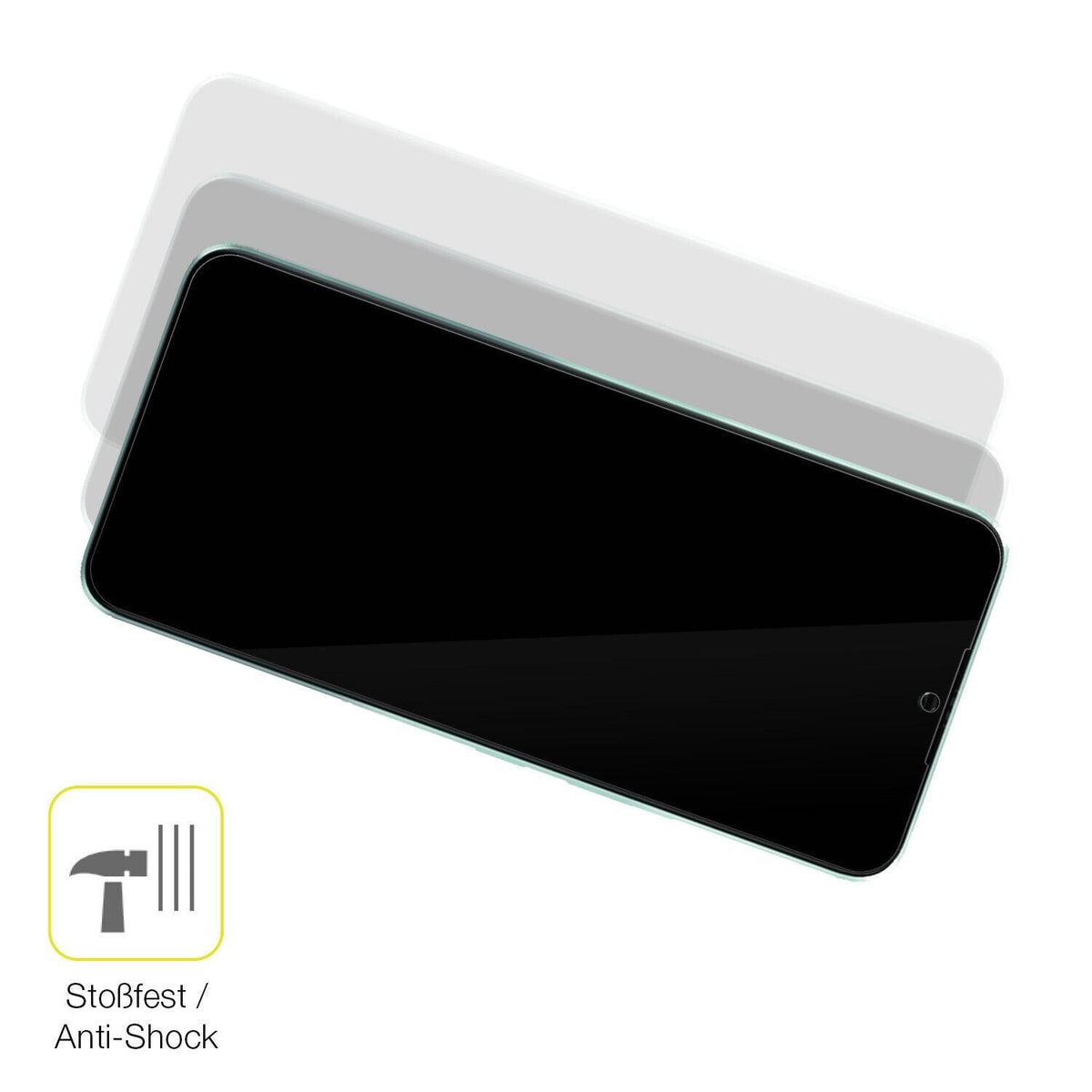 1x 3D Full Cover Schutzfolie für Itel Vision 3 Plu (4)