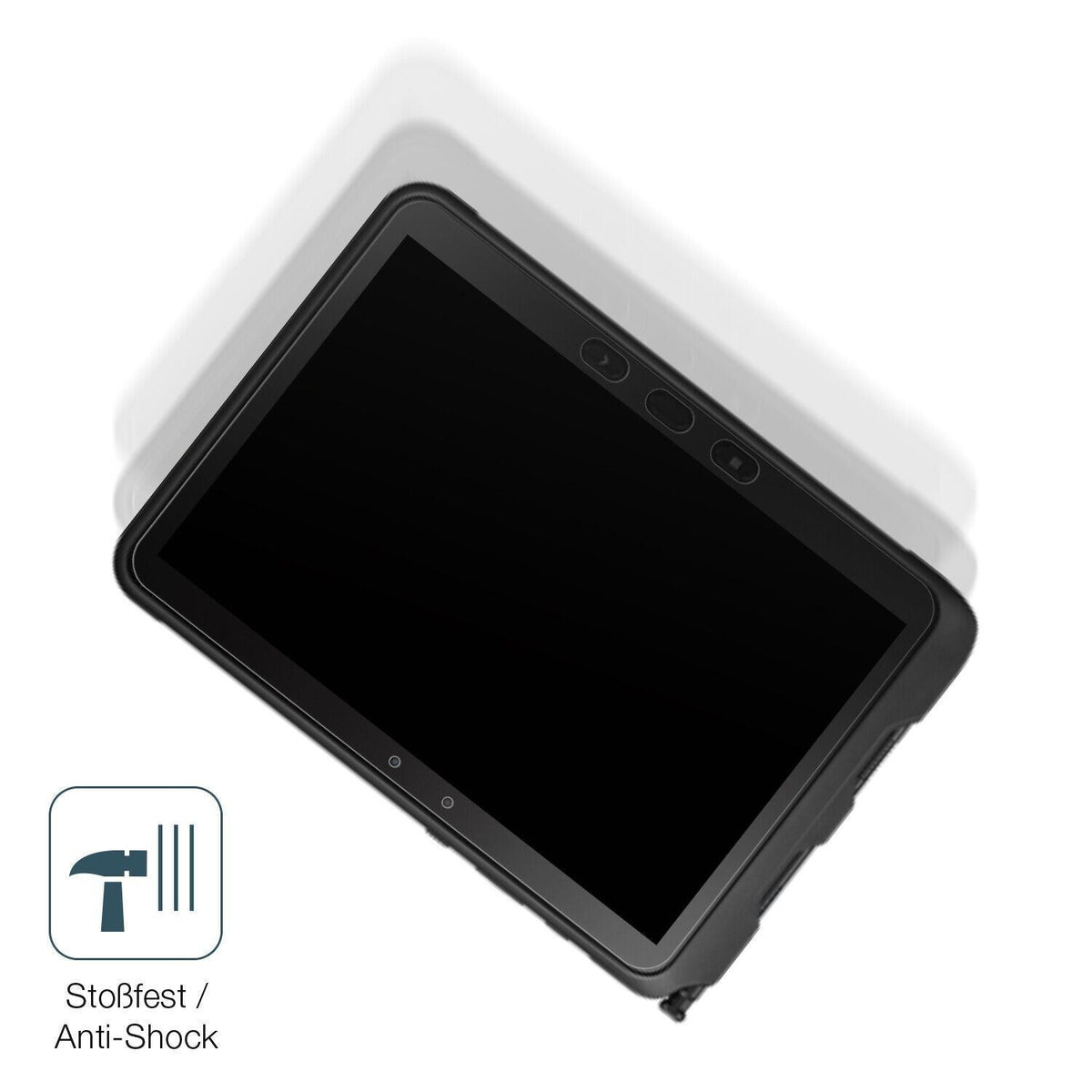 1x 9H Schutzfolie matt für Samsung Galaxy Tab Acti (4)