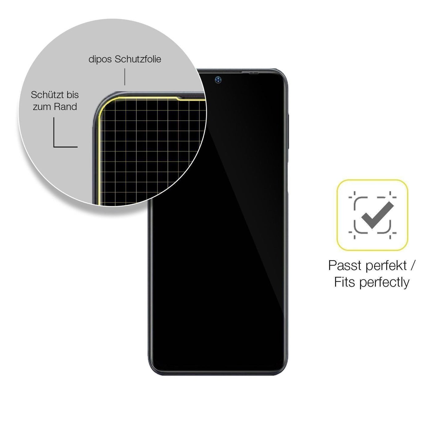 2x 3D Full Cover Schutzfolie für Ulefone Note 13P (6)
