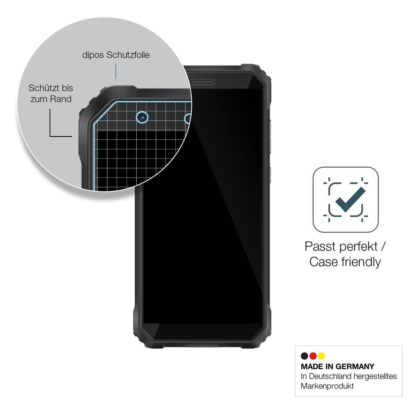 2x 9H Schutzfolie für Blackview S60 Panzerfolie (6)