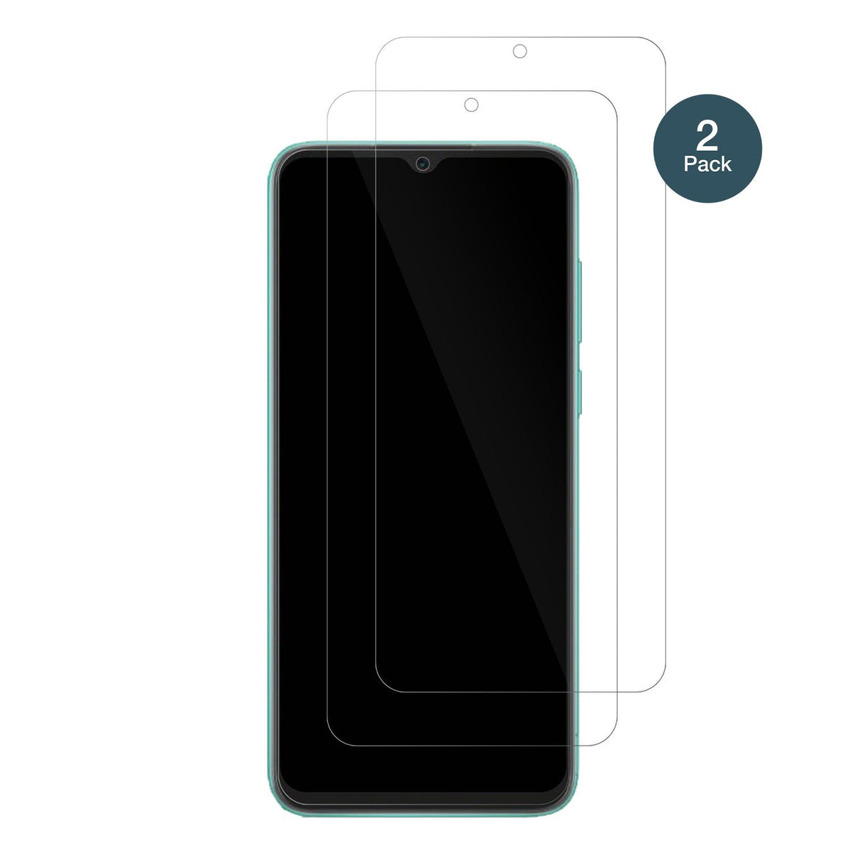 2x 9H Schutzfolie für Blackview A55 Pro Panzerfoli (2)