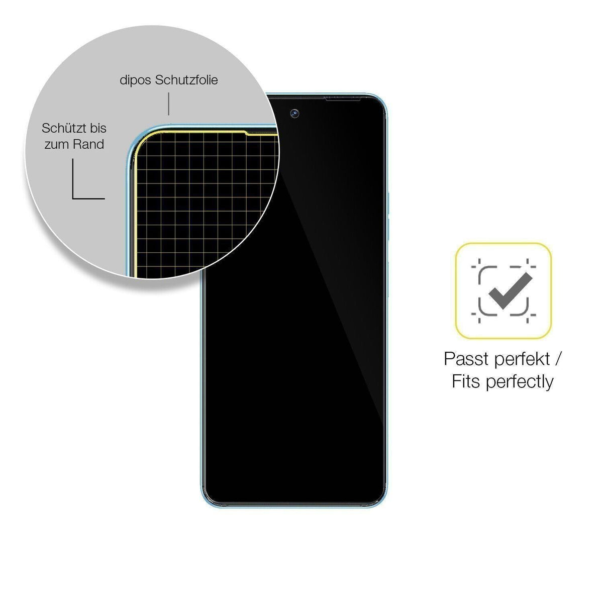 1x 3D Full Cover Schutzfolie für Tecno Camon 19 Ne (6)