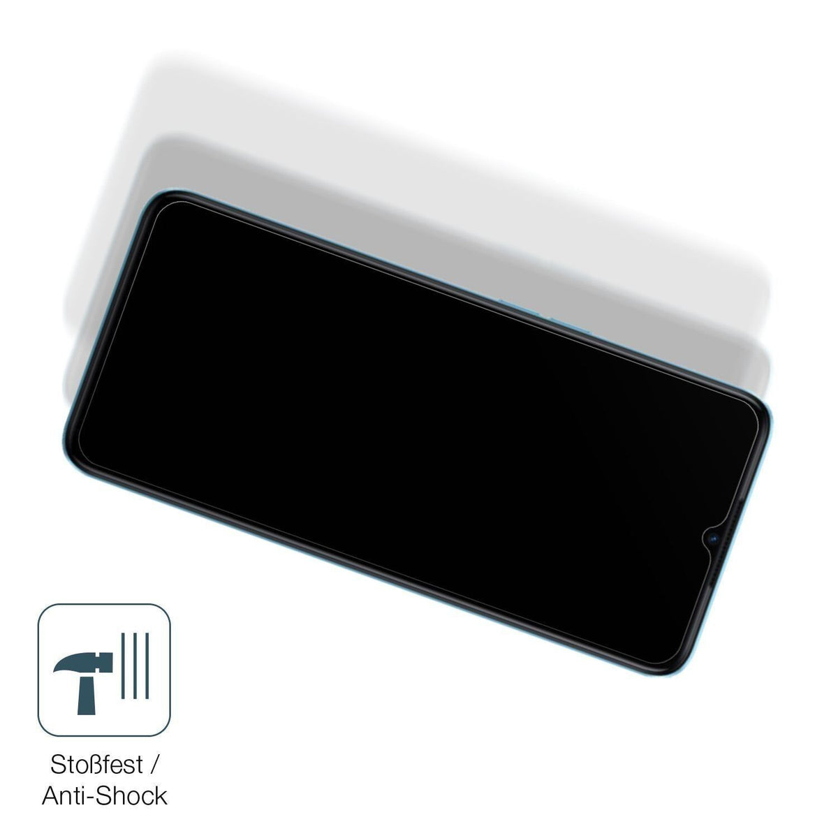 2x 9H Schutzfolie matt für Oppo A57 4G Panzerfolie (4)