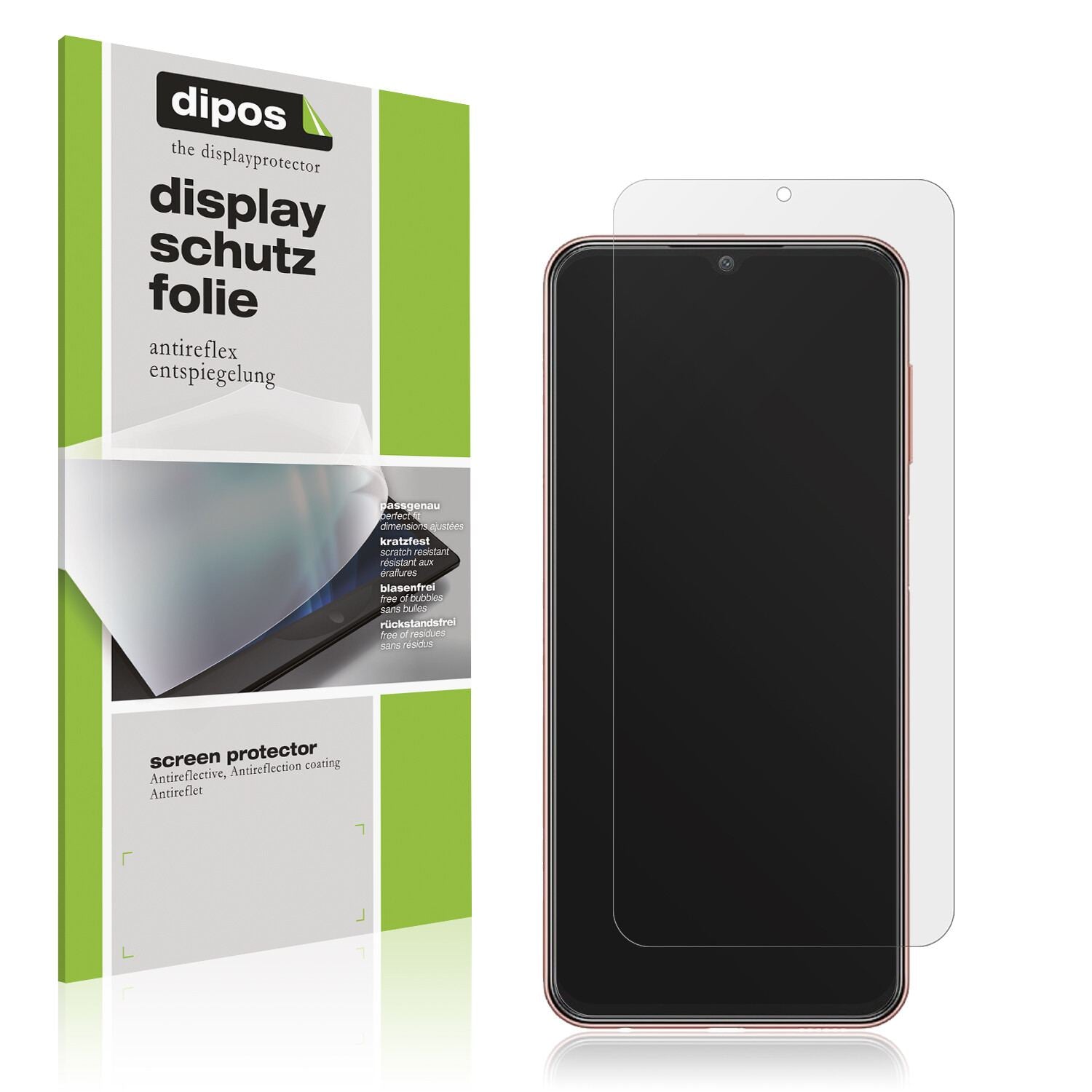 2x Schutzfolie matt für Samsung Galaxy M13 4G Disp (1)