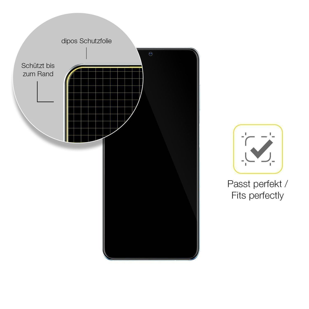 2x 3D Full Cover Schutzfolie für ZTE Blade A72 4G (6)