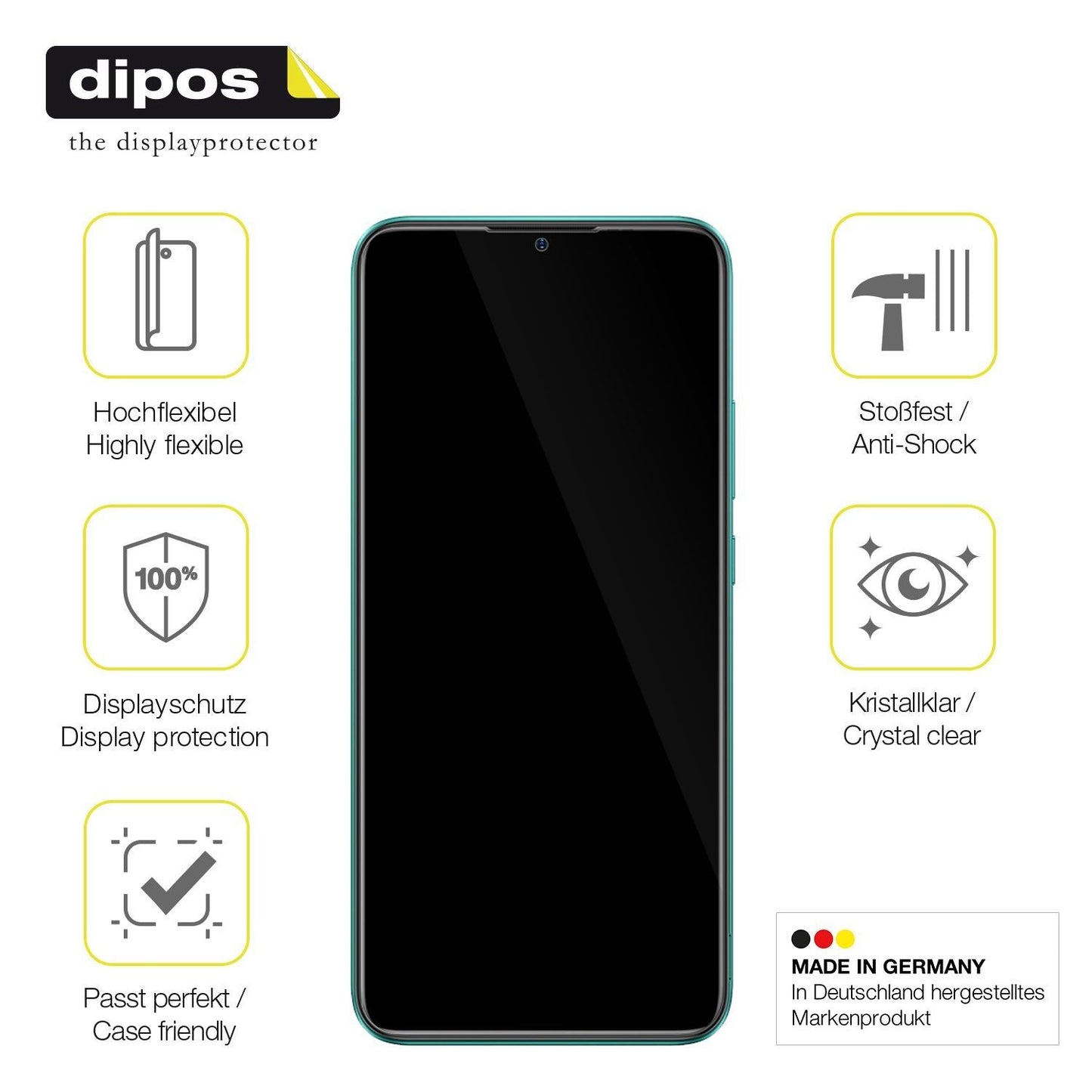 2x 3D Full Cover Schutzfolie für Ulefone Note 10P (7)