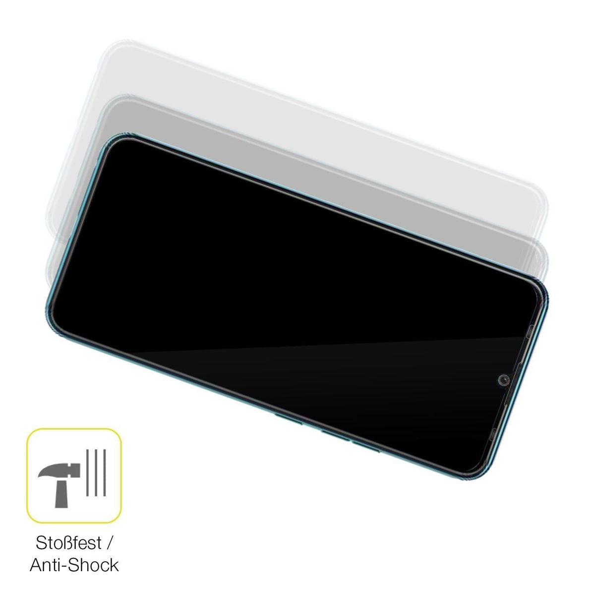 1x 3D Full Cover Schutzfolie für Tecno Spark 9 (4)