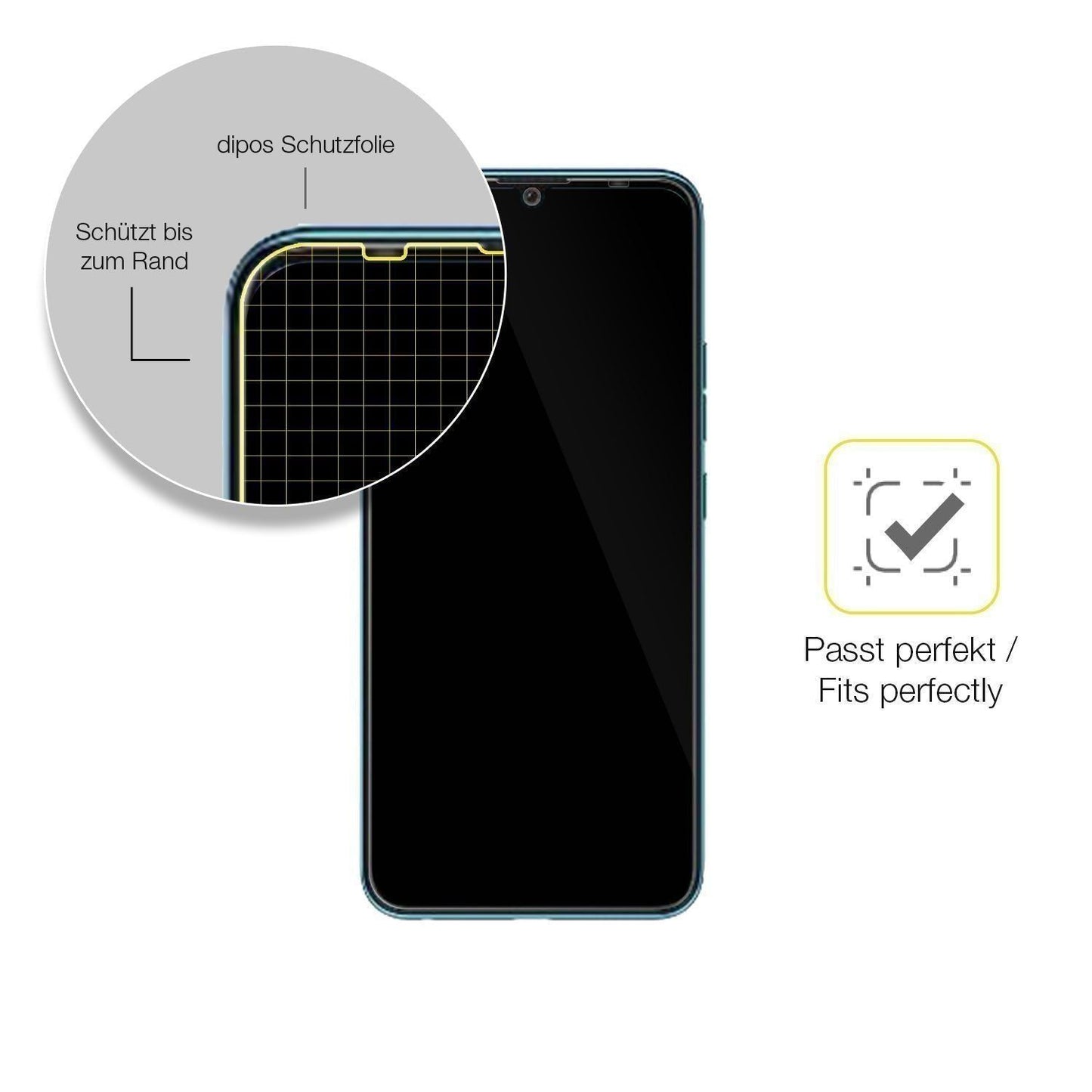 2x 3D Full Cover Schutzfolie für Tecno Spark 9 (6)