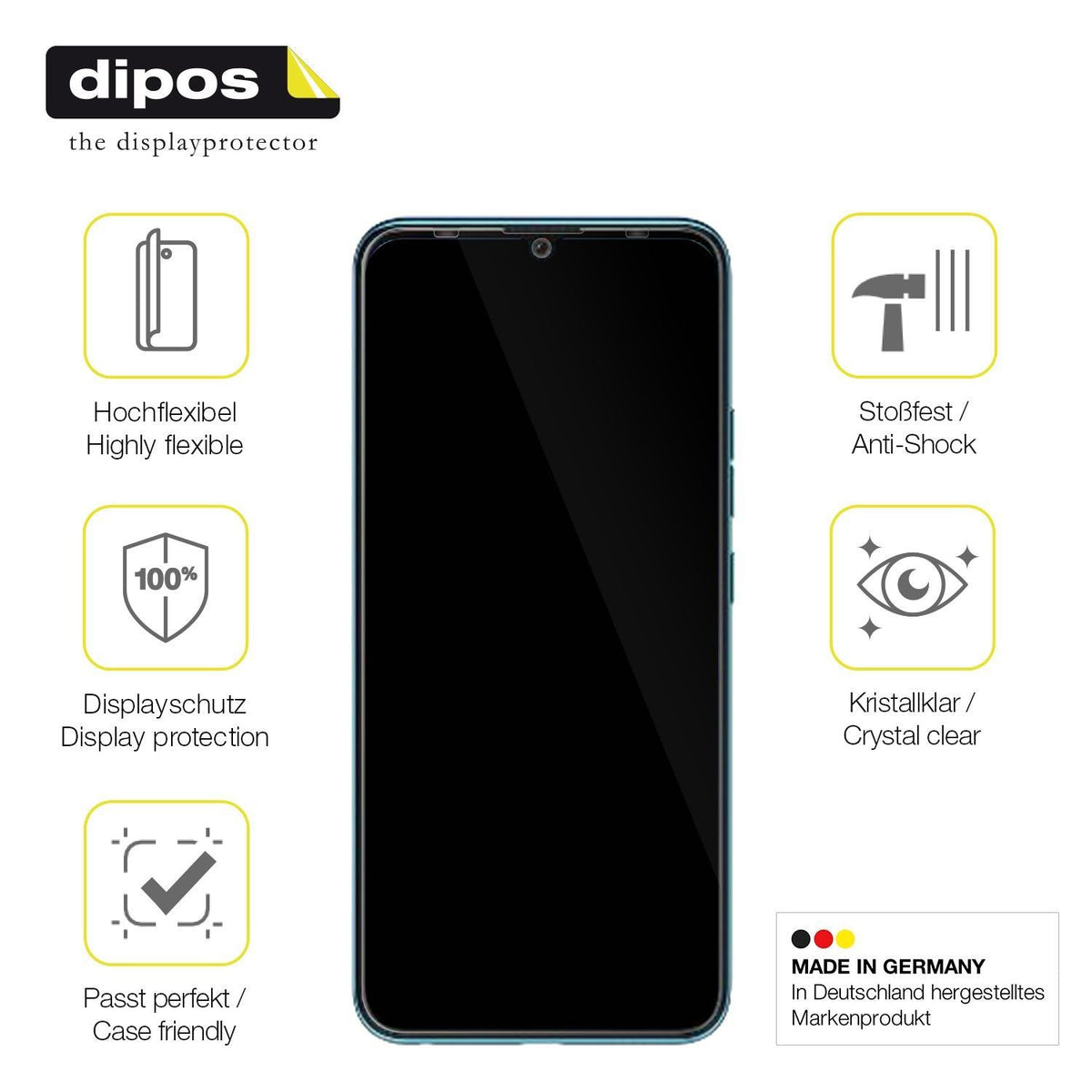 2x 3D Full Cover Schutzfolie für Tecno Spark 9 (7)