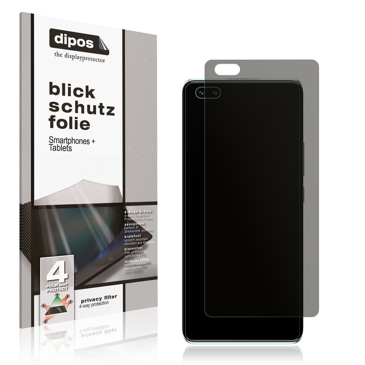 Blickschutzfolie für Hisense Infinity H60 5G matt  (1)