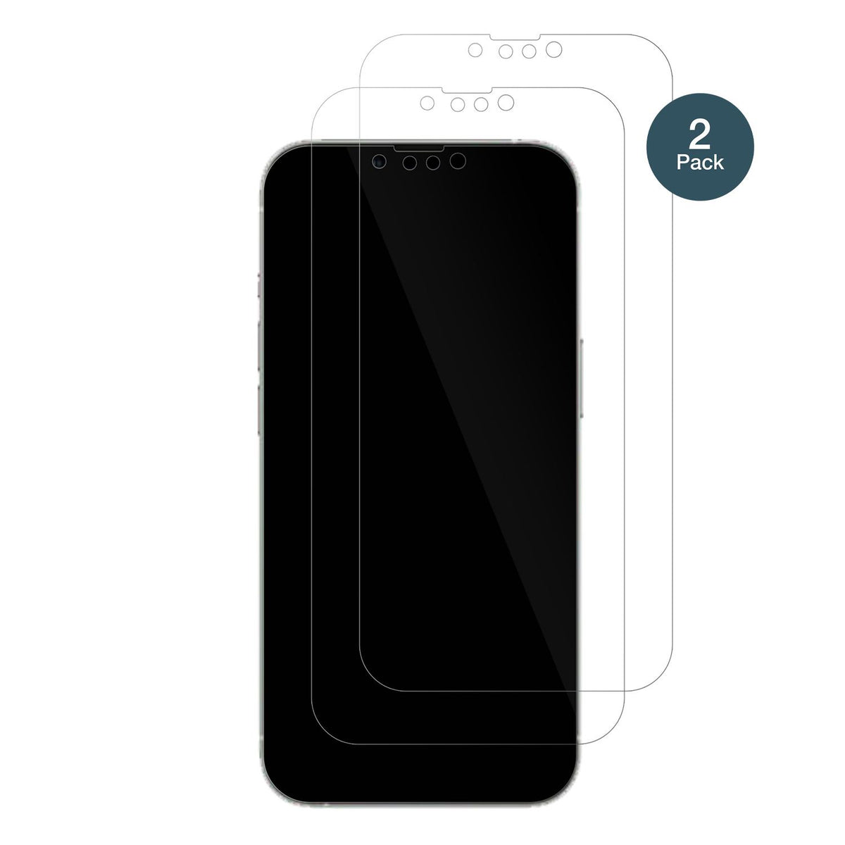 1x 9H Schutzfolie für Apple iPhone 14 Plus Panzerf (2)