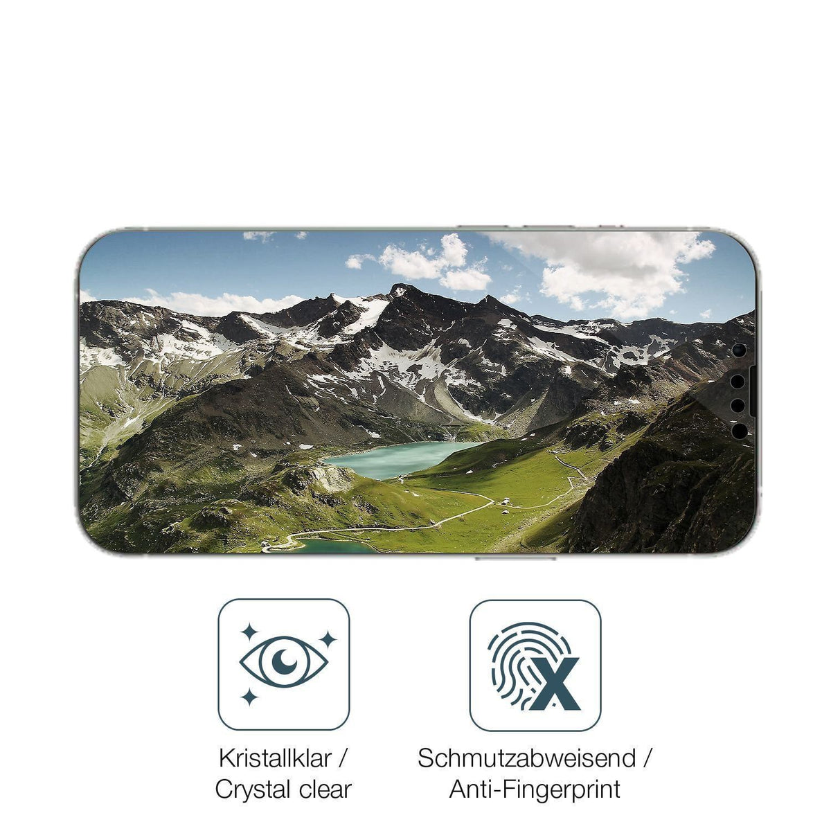 1x 9H Schutzfolie für Apple iPhone 14 Plus Panzerf (5)