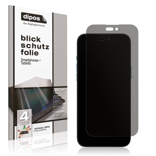 Blickschutzfolie für Apple iPhone 14 Pro matt Schu (1)