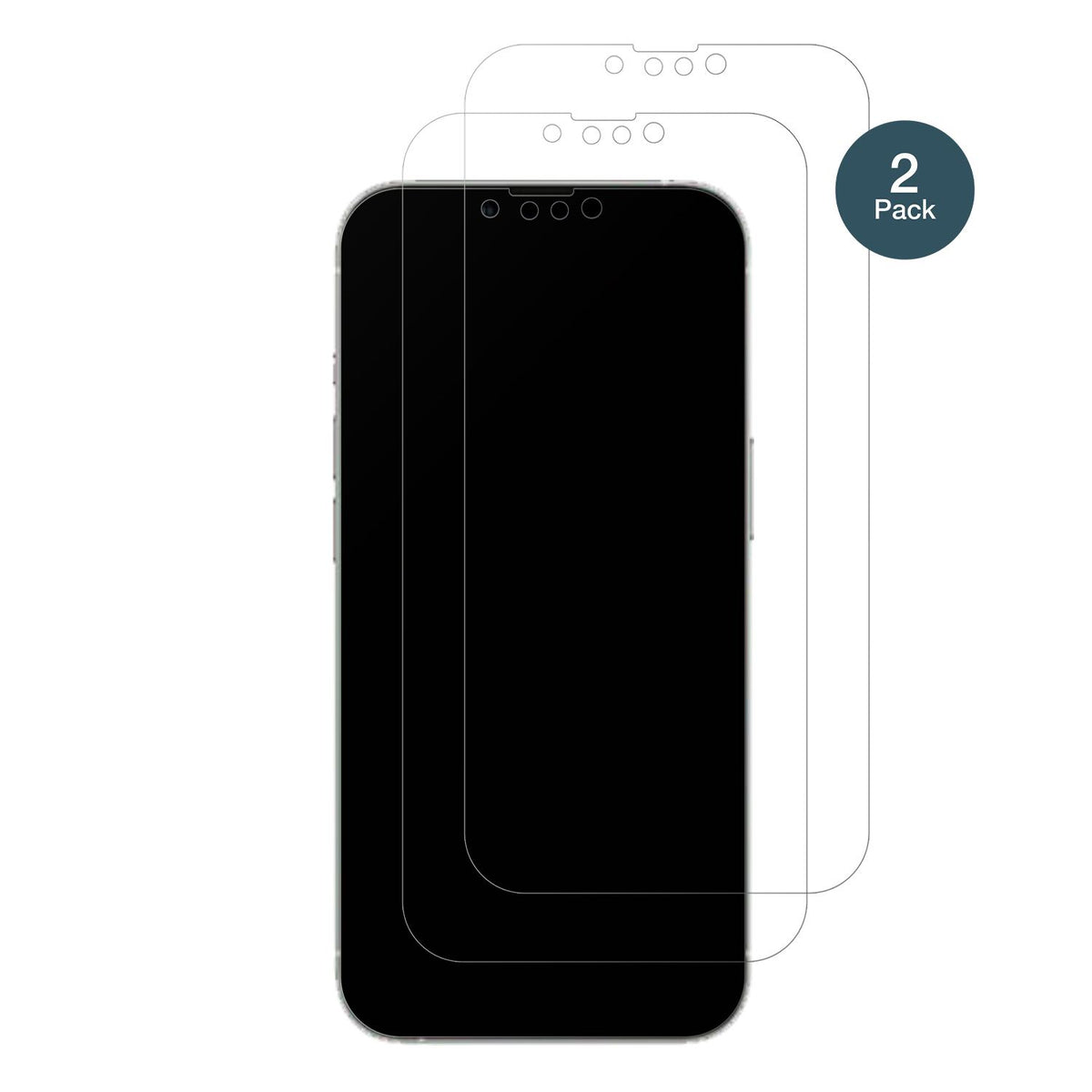 2x 9H Schutzfolie matt für Apple iPhone 14 Plus Pa (2)